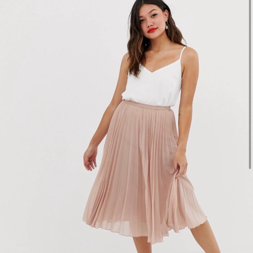 ASOS Midi Chiffon Skirt